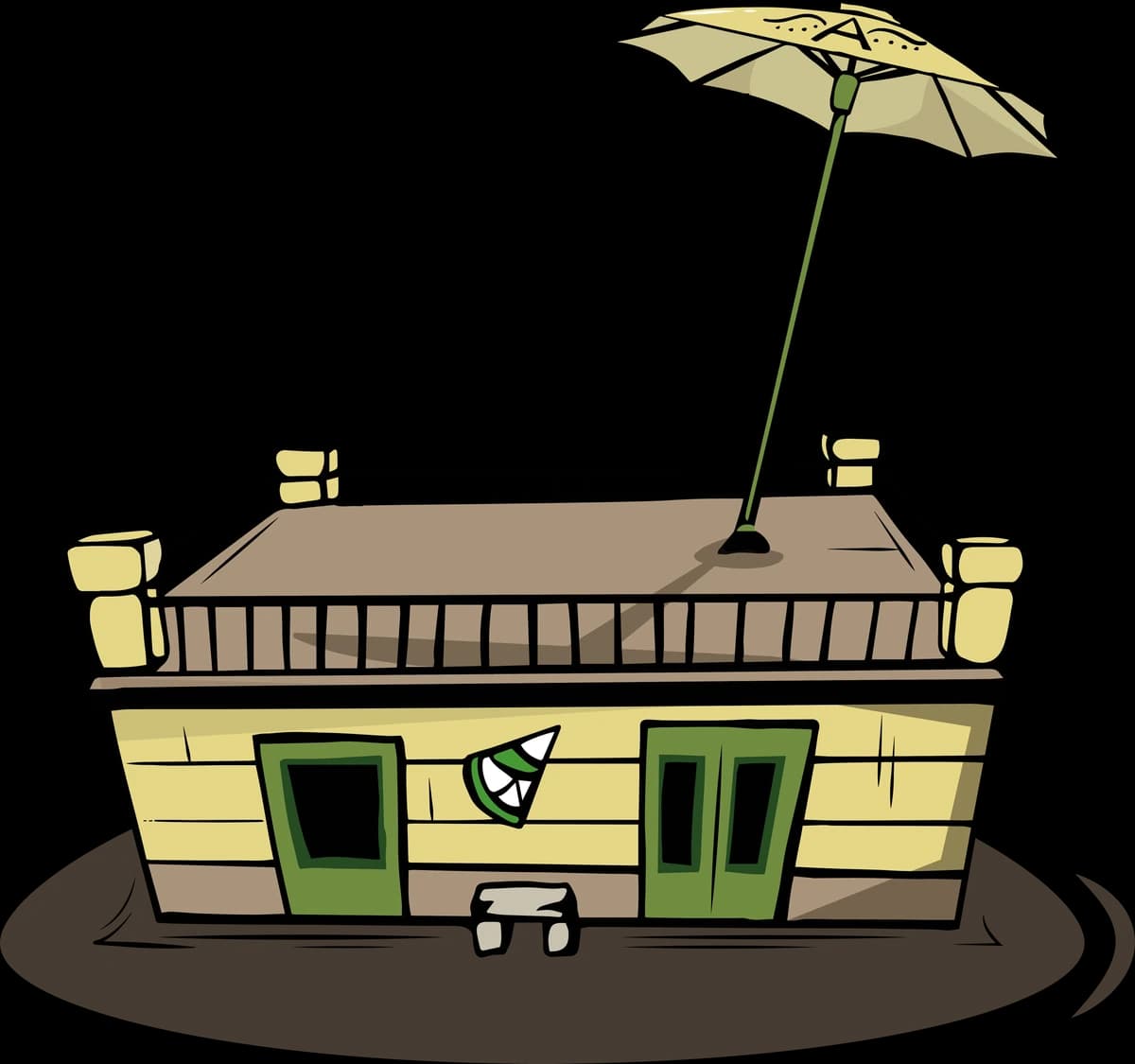 Illustrazione dell'edificio Pizza Indie